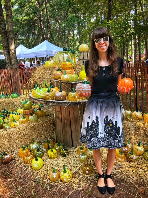 Glass Pumpkin Patch-The Poppy Skull