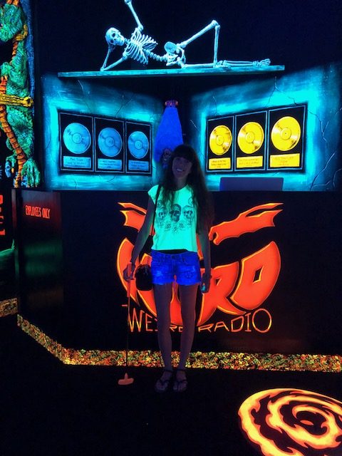 Black Light Mini Golf