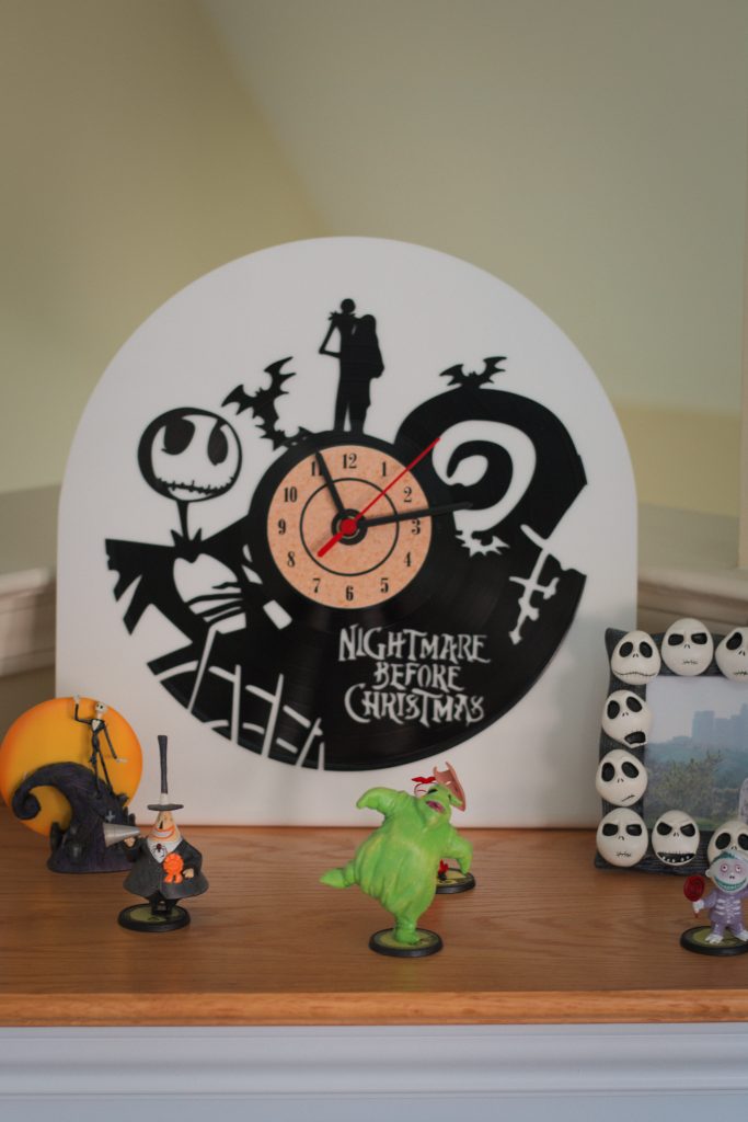 Nightmare Vinyl Clock