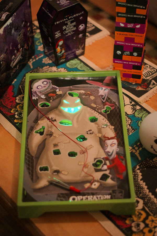 Nightmare Before Christmas Game Night