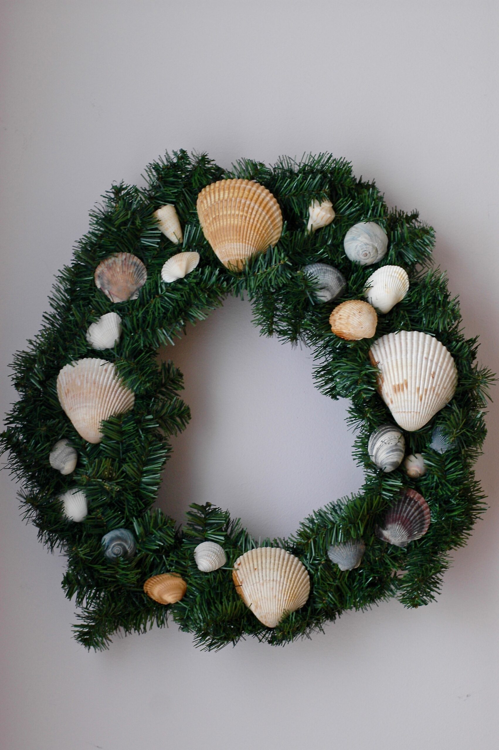 D.I.Y. Seashell Wreath