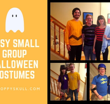 Easy Small Group Halloween Costumes-thepoppyskull.com