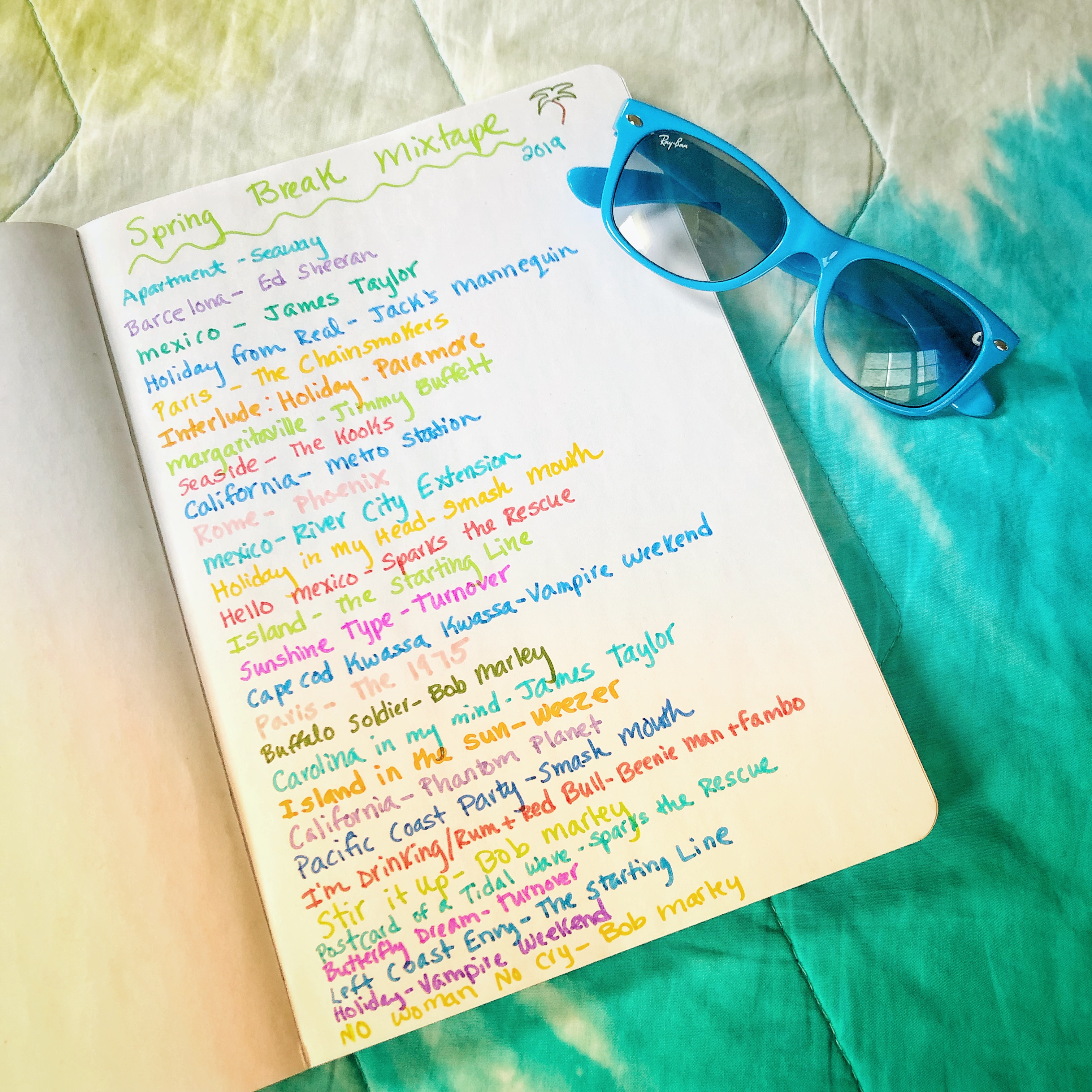 Spring Break Mix Tape