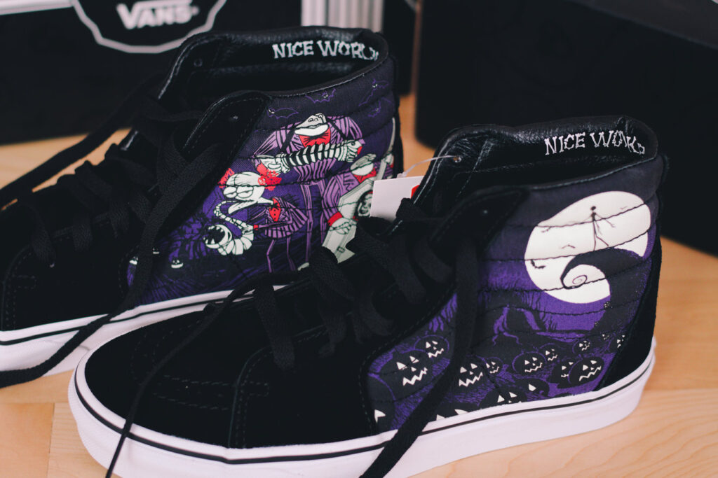 Nightmare Before Christmas Vans High Tops