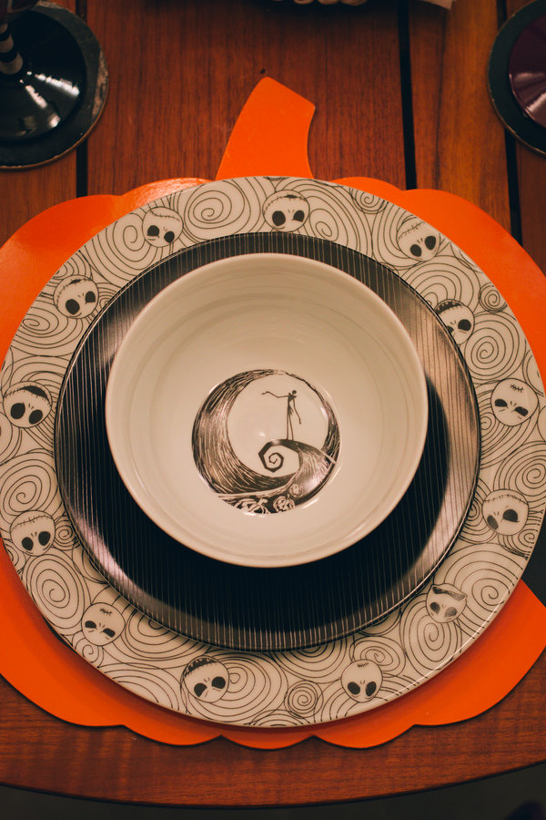 Nightmare Before Christmas Plates