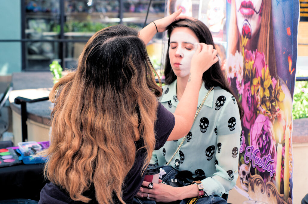 Sugar Skull Face Paint- Day of The Dead