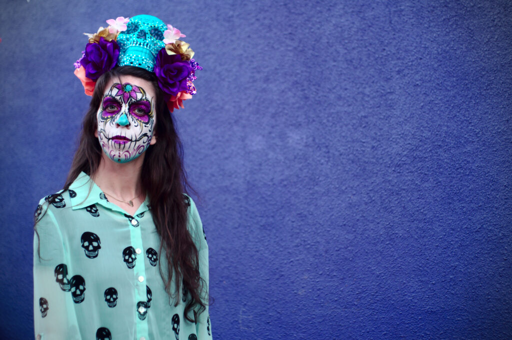 Sugar Skull Face Paint- Day of The Dead