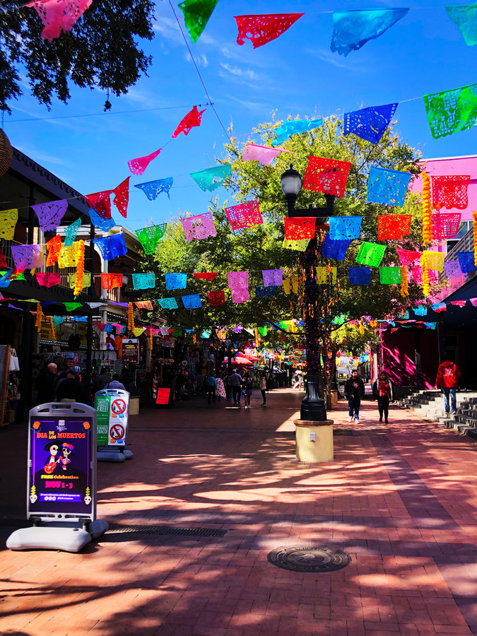 Shopping at Market Square Santa Antonio