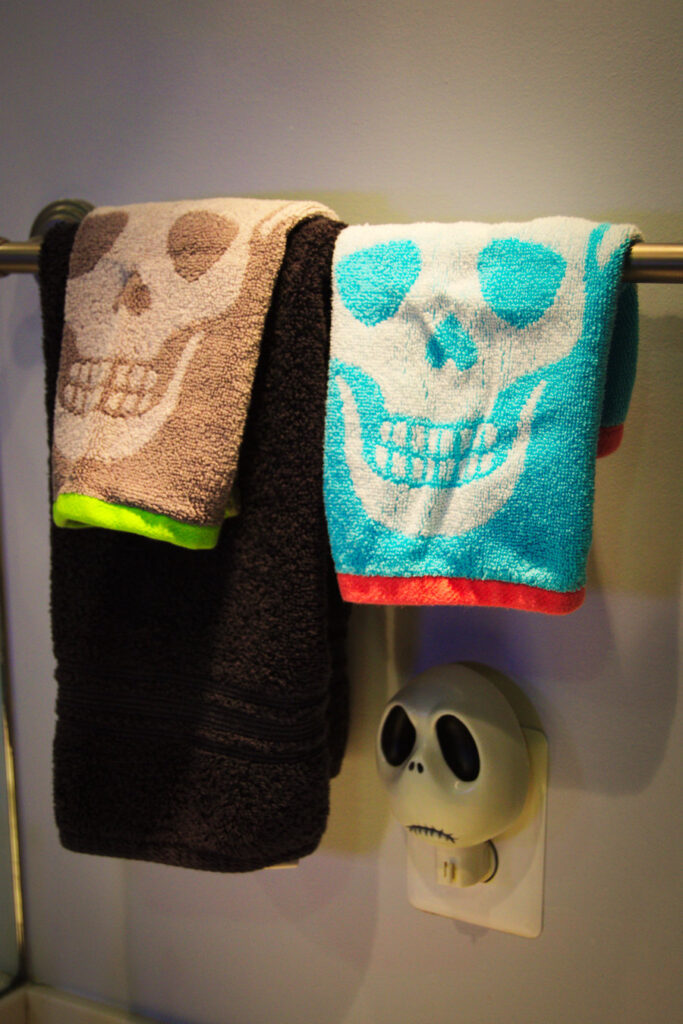 Skull Bath Towels