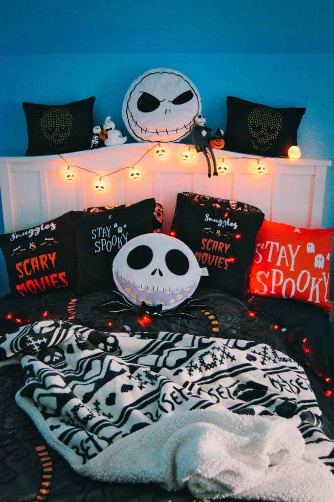 Cozy Halloween Room