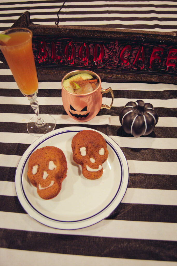 Skull Pumpkin Bread