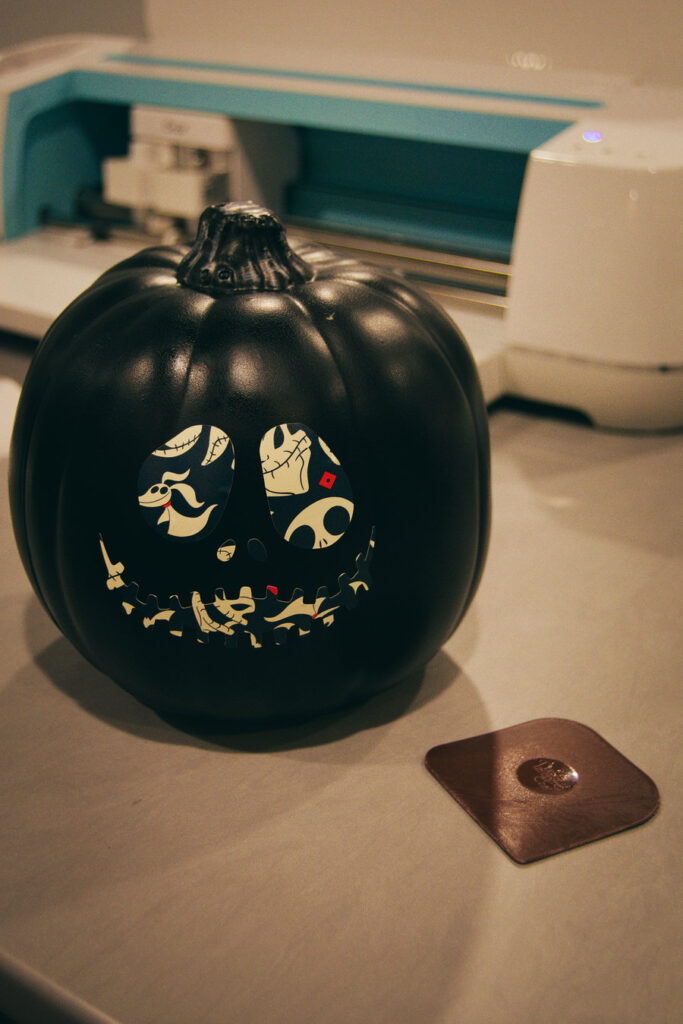 Jack Skellington Cricut Pumpkin