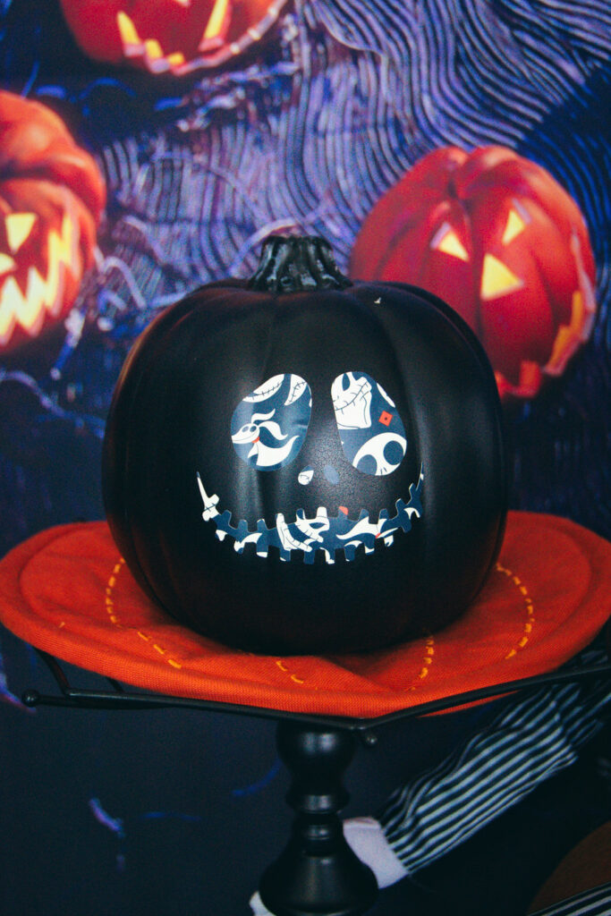 Jack Skellington Cricut Pumpkin