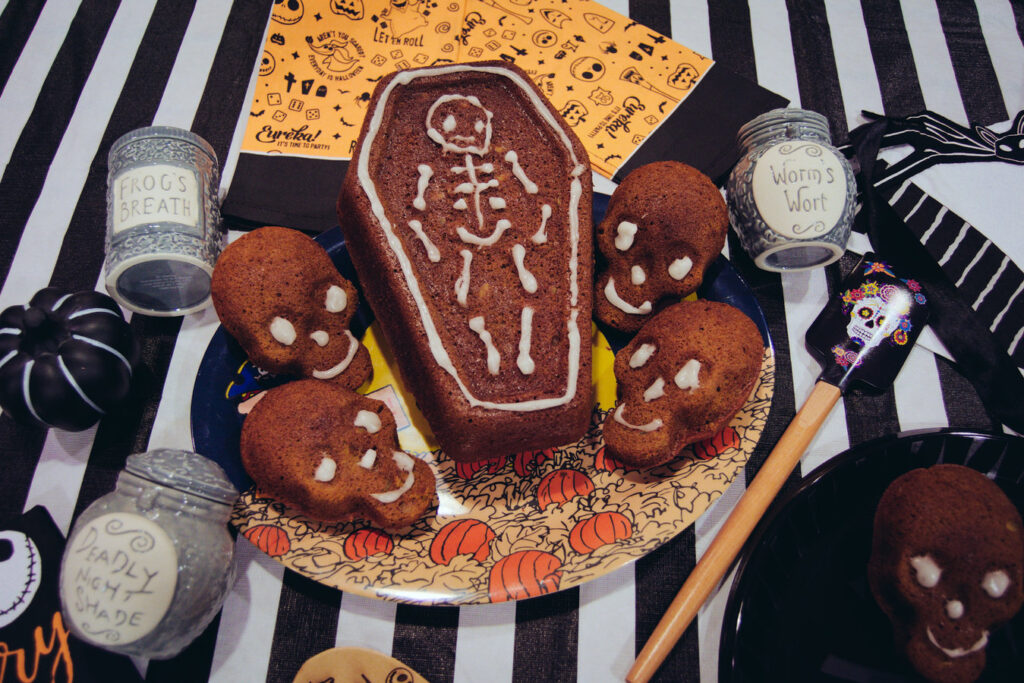 Spooky Pumpkin Bread