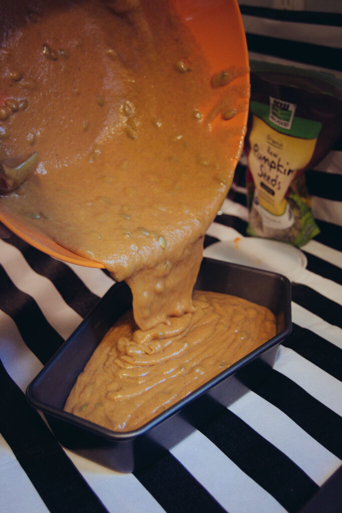 Pumpkin Skull Coffin Bread