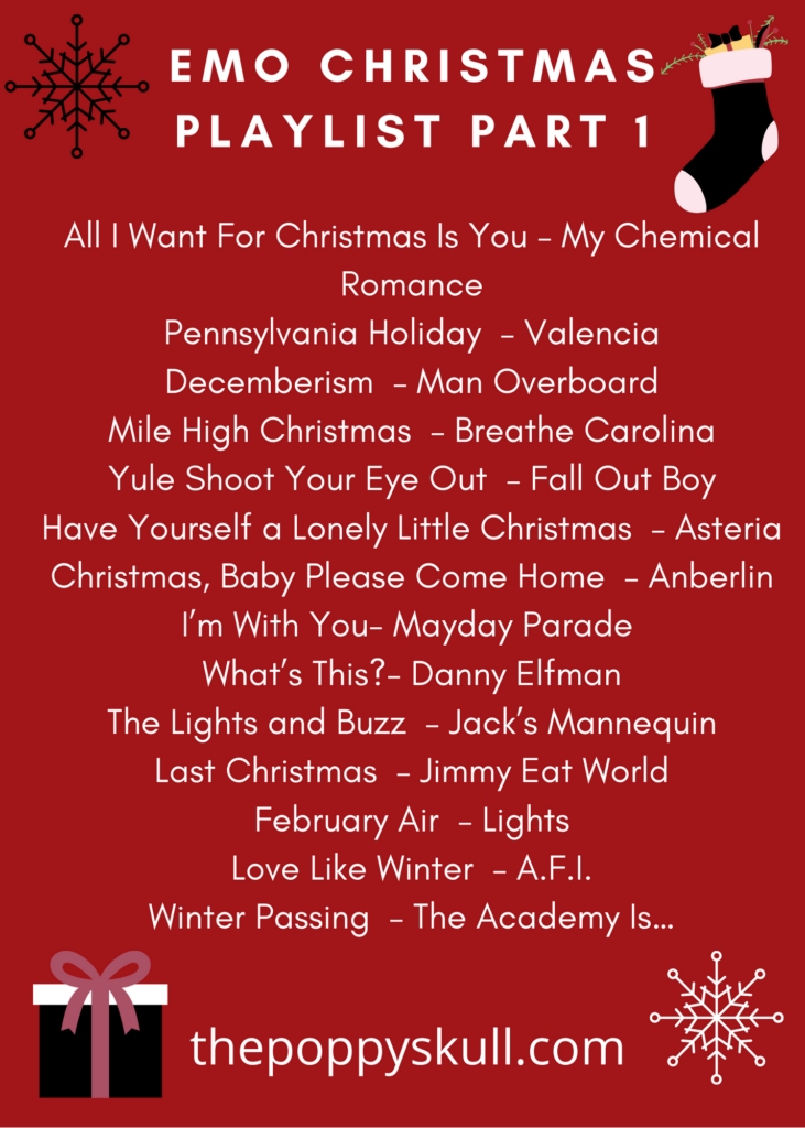 Emo Christmas Playlist 2020