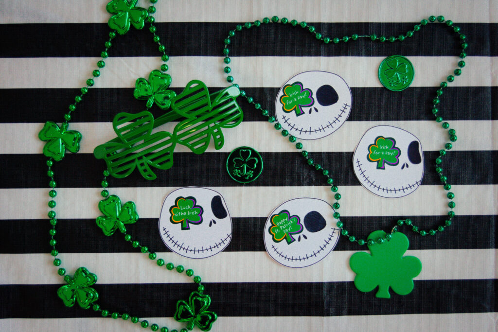 D.I. Y. Skellington Shamrocks