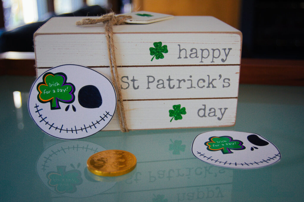 Jack Skellington Shamrocks