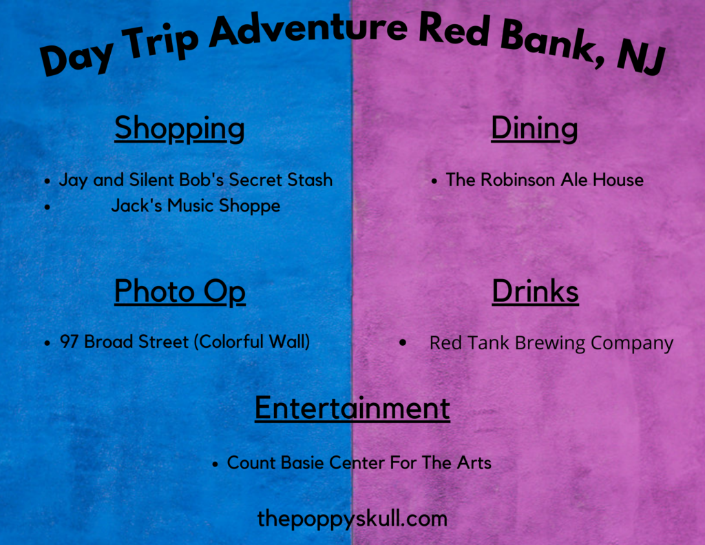 Day Trip Adventure in Red Bank, New Jersey! - The Poppy Skull