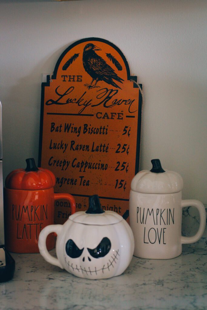 Rae Dunn Halloween Coffee