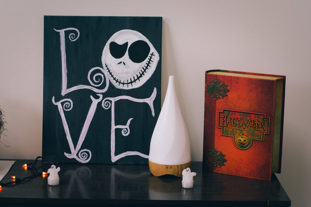 Jack Skellington Love Painting