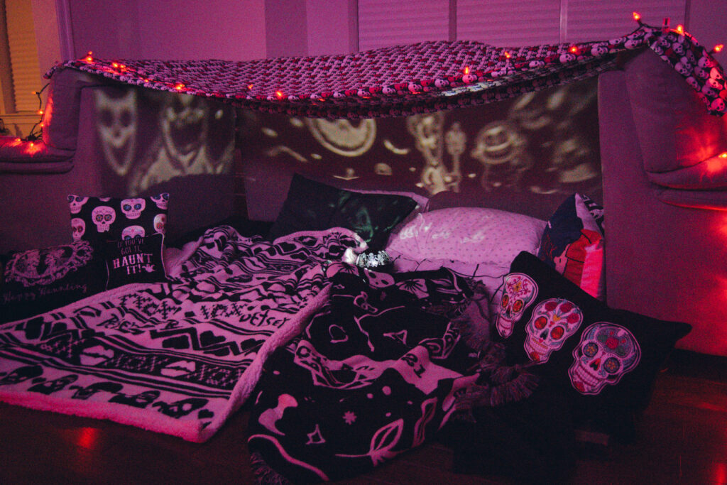 Halloween Fort At Home