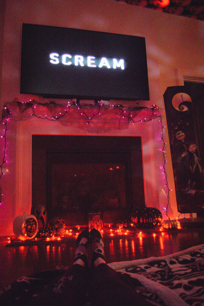 Halloween Movie Night At Home