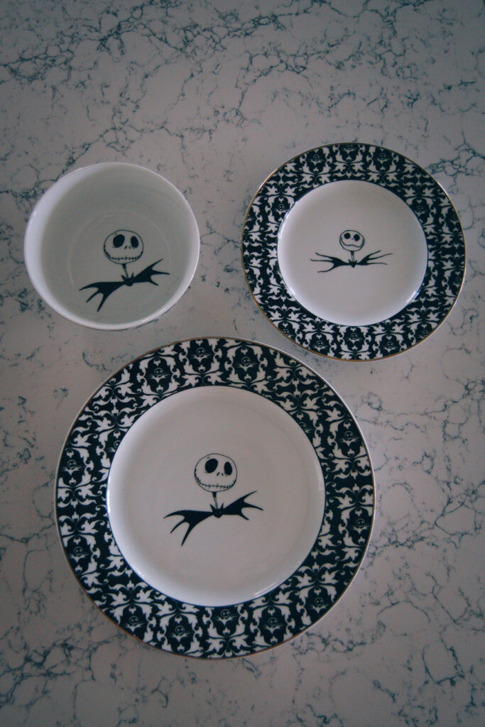 Jack Skellington Dishes