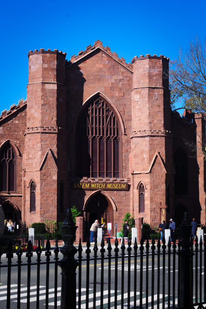 Honeymoon in Salem Witch Museum 