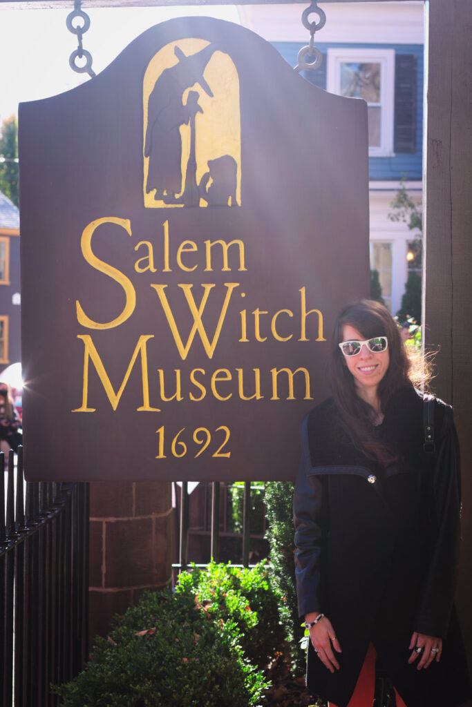 Spooky Honeymoon in Salem Witch Museum 