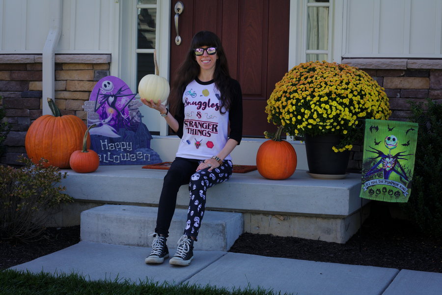 Halloween Front Steps