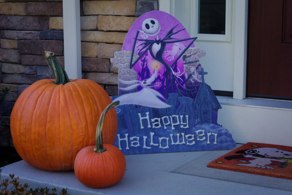 Jack Skellington Outdoor Decor