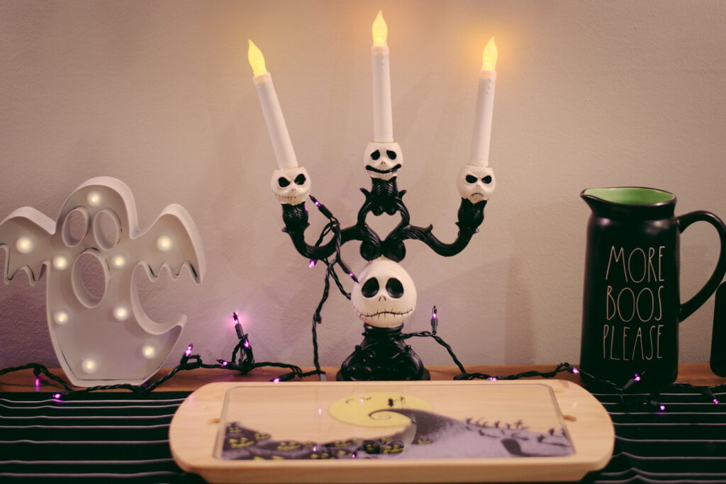 nightmare before christmas candelabra