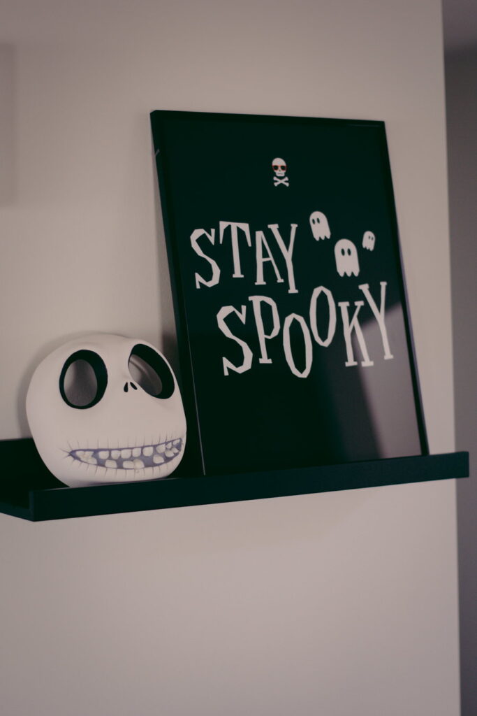 Spooky Picture Ledge Shelf