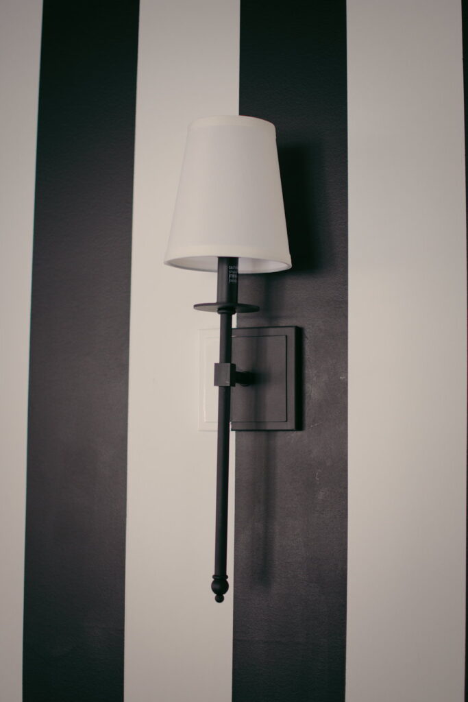 Black and White Sconces 